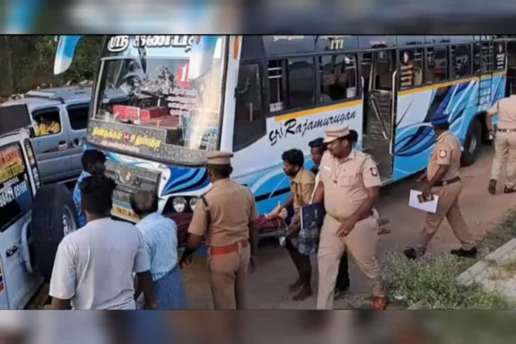 சொத்து தகராறு..!! ஓடும் பேருந்தில் பெண் வெட்டிக்கொலை..!! திண்டுக்கல்லில் பயங்கரம்..!!