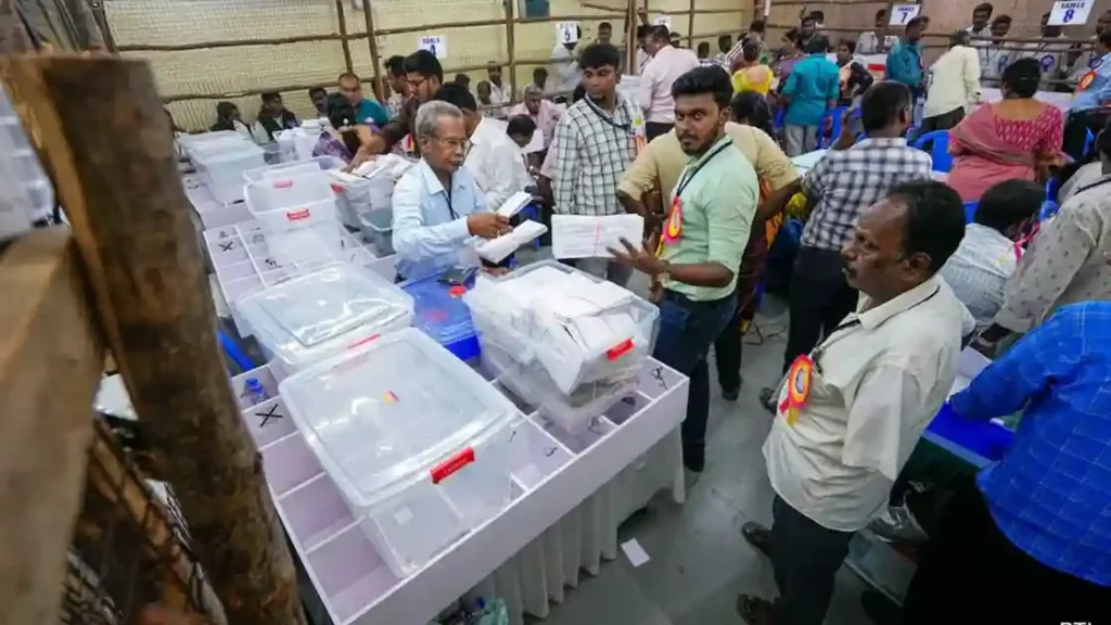 ஹரியானா, ஜம்மு காஷ்மீரில் அரியணை யாருக்கு?. இன்று வாக்கு எண்ணிக்கை!. பரபரப்பில் அரசியல் களம்!