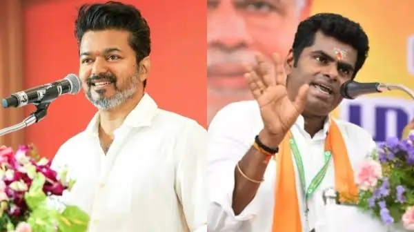 AC அறையில் உட்கார்ந்து கொண்டு அரசியல்…! விஜய் – பிரசாந்த் கிஷோர் சந்திப்பு… கடுமையாக விமர்சித்த அண்ணாமலை…!