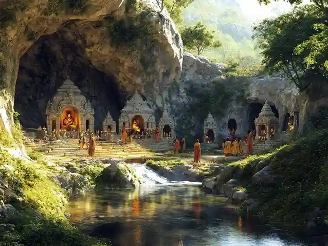 6000 ஆண்டுகள் பழமை!. 2 மலைகளுக்கு நடுவில் இப்படியொரு ரகசிய சிவன் கோயிலா?. இந்தியாவில் எங்கு இருக்கு தெரியுமா?.