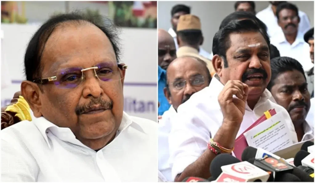 சட்டரீதியான நடைமுறை தெரியாத EPS ஒரு அரைவேக்காடு..!! – அமைச்சர் ரகுபதி விமர்சனம்