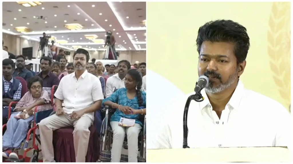 “பெரியாருக்கே சாதி சாயம்”..!! “அடுத்தாண்டு தேர்தலில் பணம் கொட்டப் போகிறது”..!! தவெக தலைவர் விஜய் விளாசல்..!!