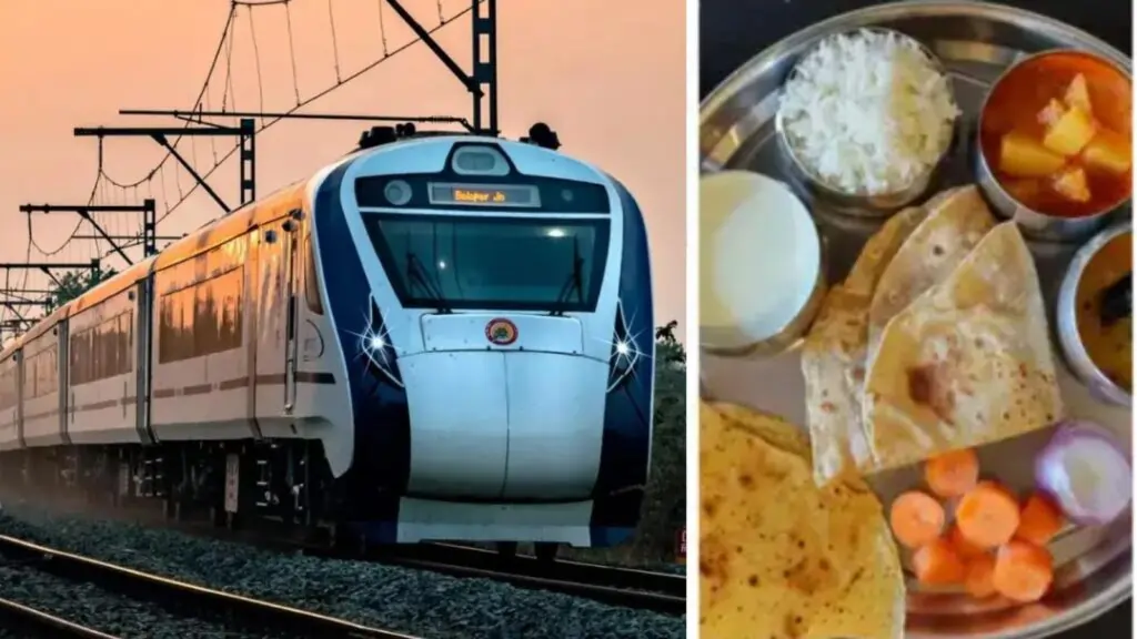 வந்தே பாரத் இரயிலில் அசைவ உணவு கிடையாதா..? ஆன்லைன் செயலியால் ஷாக் ஆன பயணிகள்..!! – ரயில்வே விளக்கம்