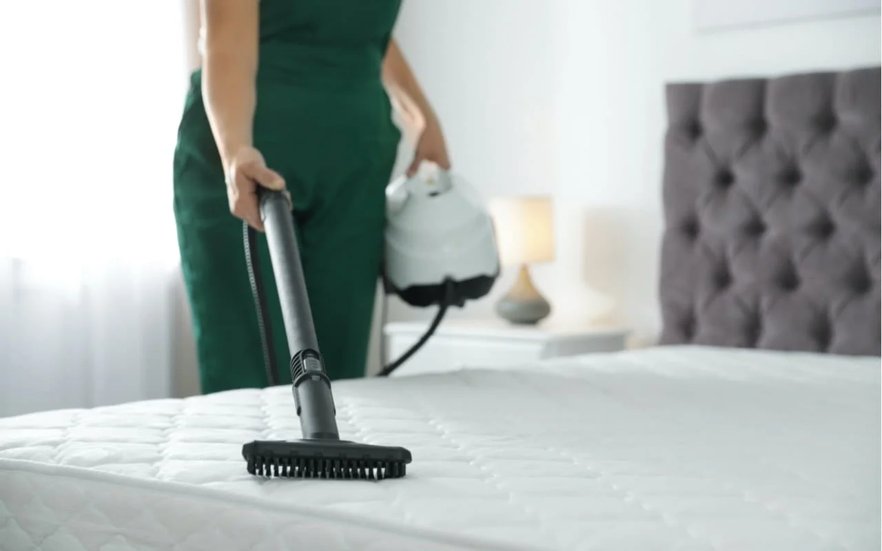 dirty bed clean