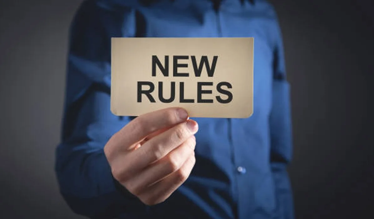 New Rules 1 August