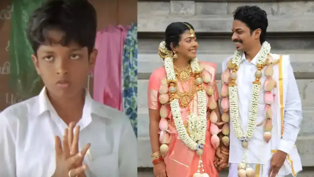 பசங்க படத்தில் நடித்த குட்டி பையனா இது..? கல்யாணமே ஆகிடுச்சு..!! பொண்ணு யாருனு பாருங்க..