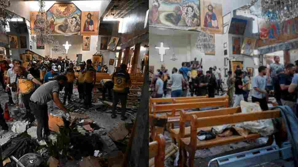 Syria Church Bombing 11zon