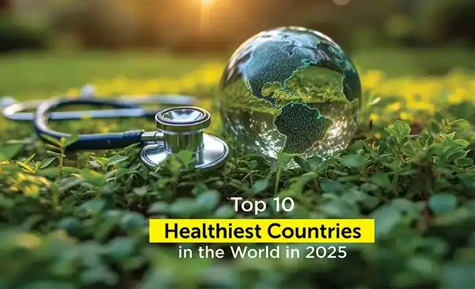 உலகிலேயே ஆரோக்கியமான நாடு இதுதான்.. டாப் 10 லிஸ்ட் இதோ.. இந்தியா எந்த இடத்தில் உள்ளது?