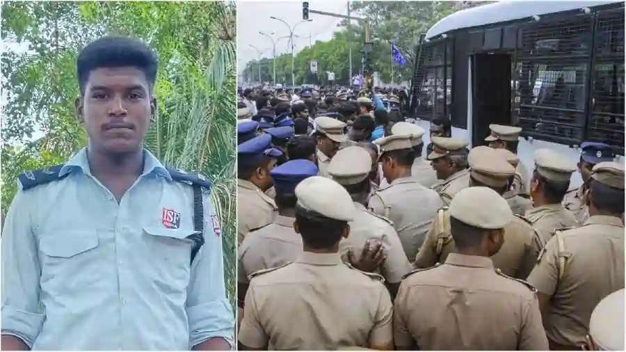 தமிழகத்தை உலுக்கிய சிவகங்கை லாக்அப் மரணம்.. நீதிபதியை முற்றுகையிட்ட பொதுமக்கள்..