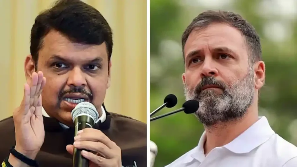 மகாராஷ்டிர தேர்தல் பற்றிய ராகுல்காந்தியின் கருத்து நகைப்புக்குரியது.. முதலமைச்சர் ஃபட்னாவிஸ் பதில்..