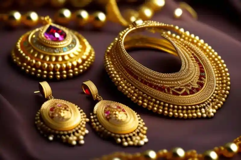 gold jewellery table with other gold jewellery 1340 42836