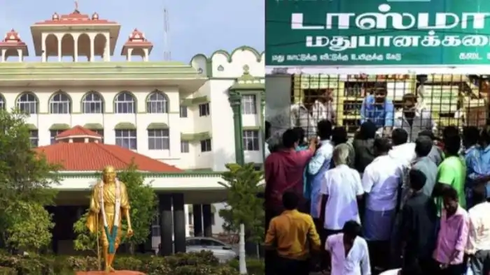 டாஸ்மாக் கடையை ஏன் தடை செய்யவில்லை? இரட்டை நிலைப்பாடு ஏன்? தமிழக அரசுக்கு சரமாரி உயர்நீதிமன்றம் கேள்வி..