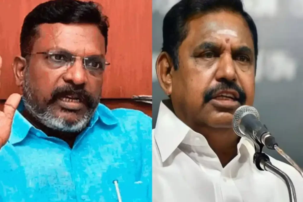 20 தொகுதிகள் ஒதுக்க தயார்.. விசிக தேர்தல் செலவை அதிமுக ஏற்கும்..!! – திருமாவளவனுக்கு தூது விட்ட இபிஎஸ்
