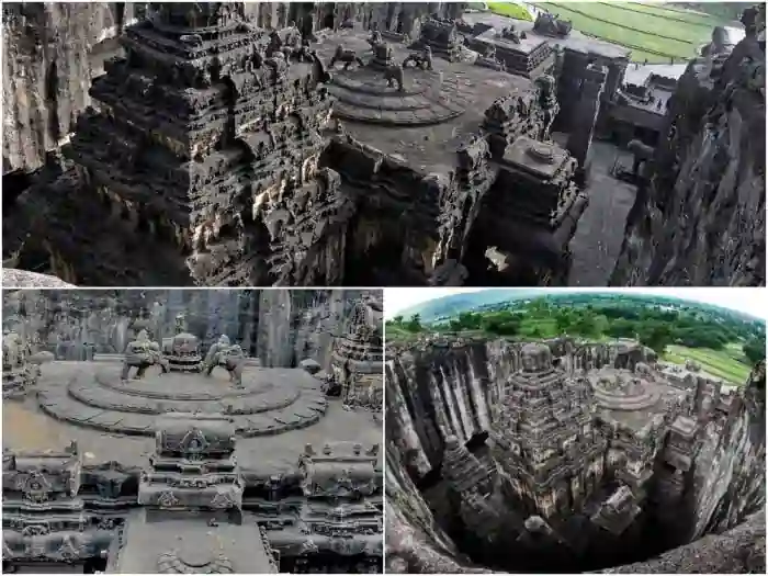 FotoJet 29 3 ஒரே பாறையில் செதுக்கப்பட்ட பிரம்மாண்ட கோயில்.. 1000 பேர் முயன்றும் இடிக்க முடியவில்லை..! இன்று வரை விலகாத மர்மம்!