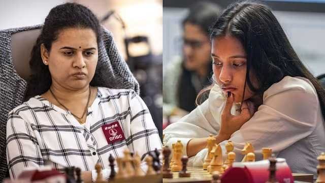 Koneru Humpy Vs Divya Deshmukh 11zon ஒன்னுக்கொன்னு சளைச்சது இல்ல!. திவ்யா-ஹம்பி அபாரம்!. 2வது ஆட்டமும் ‘டிரா!. இன்று டை-ப்ரேக்கர் போட்டி!.