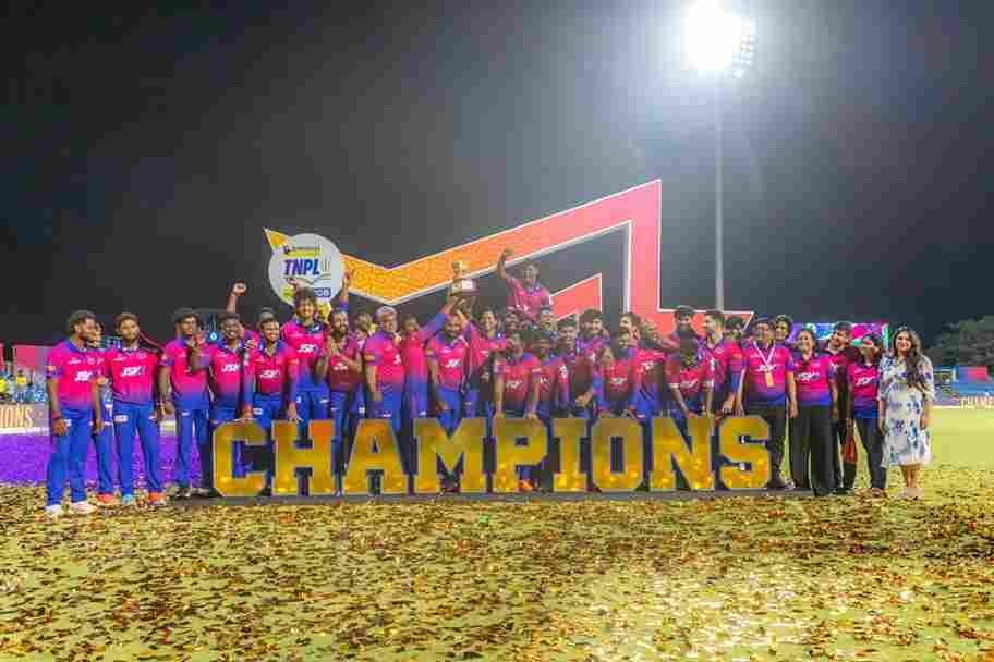 TNPL tiruppur champions 11zon TNPL 2025!. அமித் சாத்விக், துஷார் ரஹேஜா சரவெடி!. சாம்பியன் பட்டம் வென்றது திருப்பூர் அணி!. திண்டுக்கல் டிராகன்ஸ் ஏமாற்றம்!.