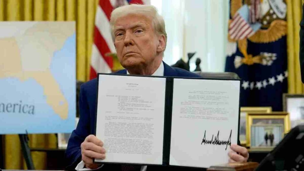 trump 90days tax 11zon 90 நாள் பரஸ்பர வரி விதிப்பு நிறுத்தம் நாளையுடன் நிறைவு!. ஆக.1 முதல் 25% வரி!. அதிபர் டிரம்ப் அதிரடி!.