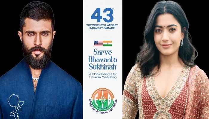 நியூயார்க்கில் 43வது இந்திய தின அணிவகுப்பு!. சிறப்பு விருந்தினர்களாக கலந்துகொள்ளும் விஜய் தேவரகொண்டா – ராஷ்மிகா மந்தனா!. ரசிகர்கள் ஆர்வம்!