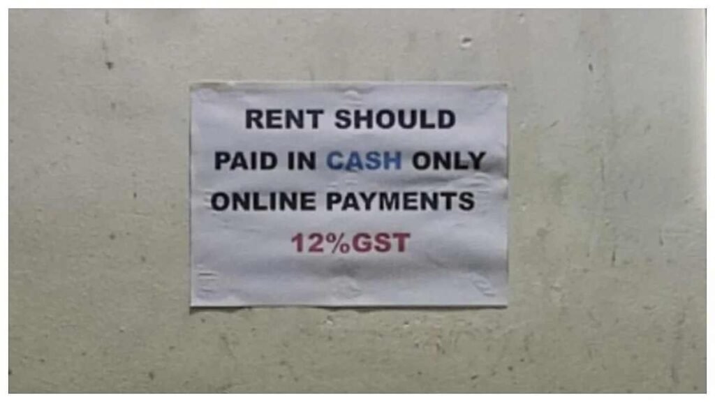 பெங்களூரில் புது ரூல்ஸ்!. இனி PG-விடுதியில் தங்க வாடகையை ரொக்கமாக செலுத்தவேண்டும்!. 12% ஜிஎஸ்டி வேற!. விழிப்பிதுங்கும் இளைஞர்கள்!