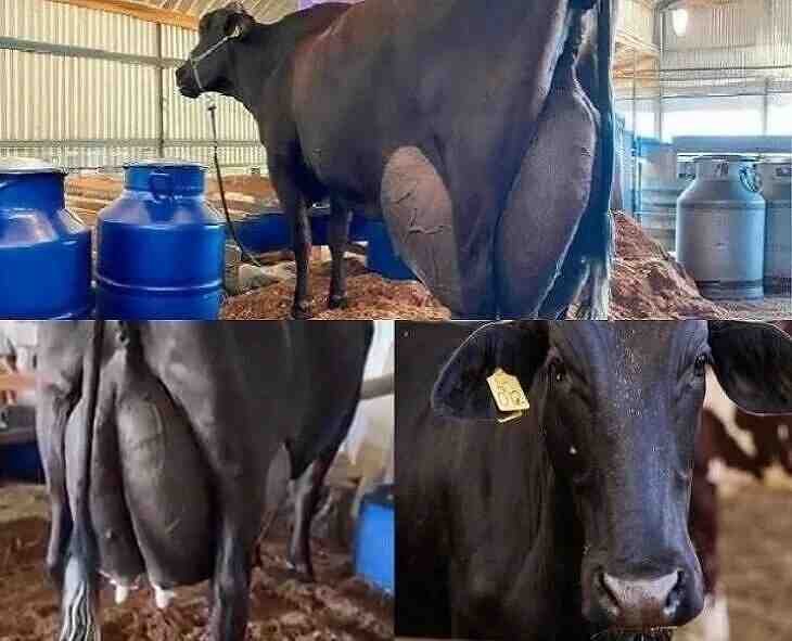 Brazilian cow record 343 litre milk 11zon Brazilian cow record 343 litre milk 11zon