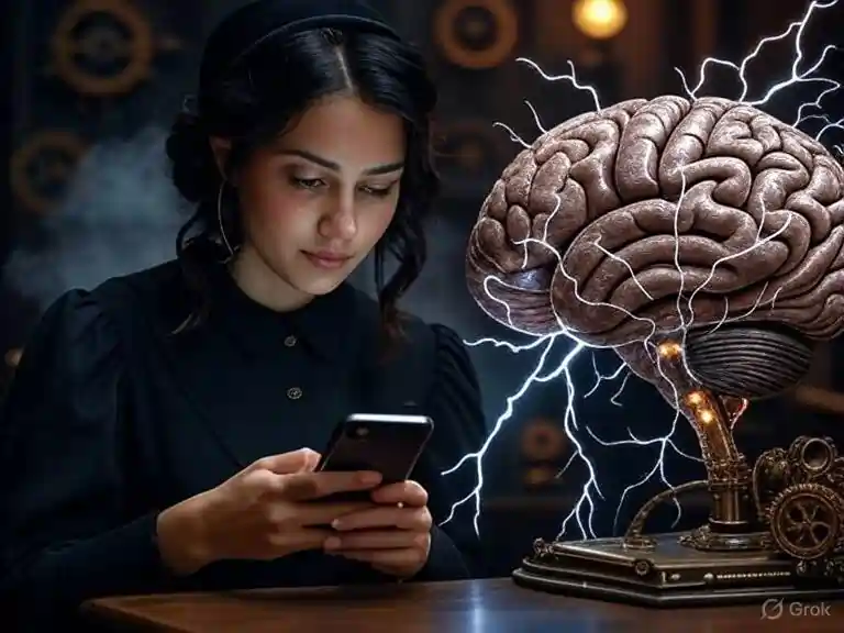 Watching reels brain 1 Watching reels brain 1