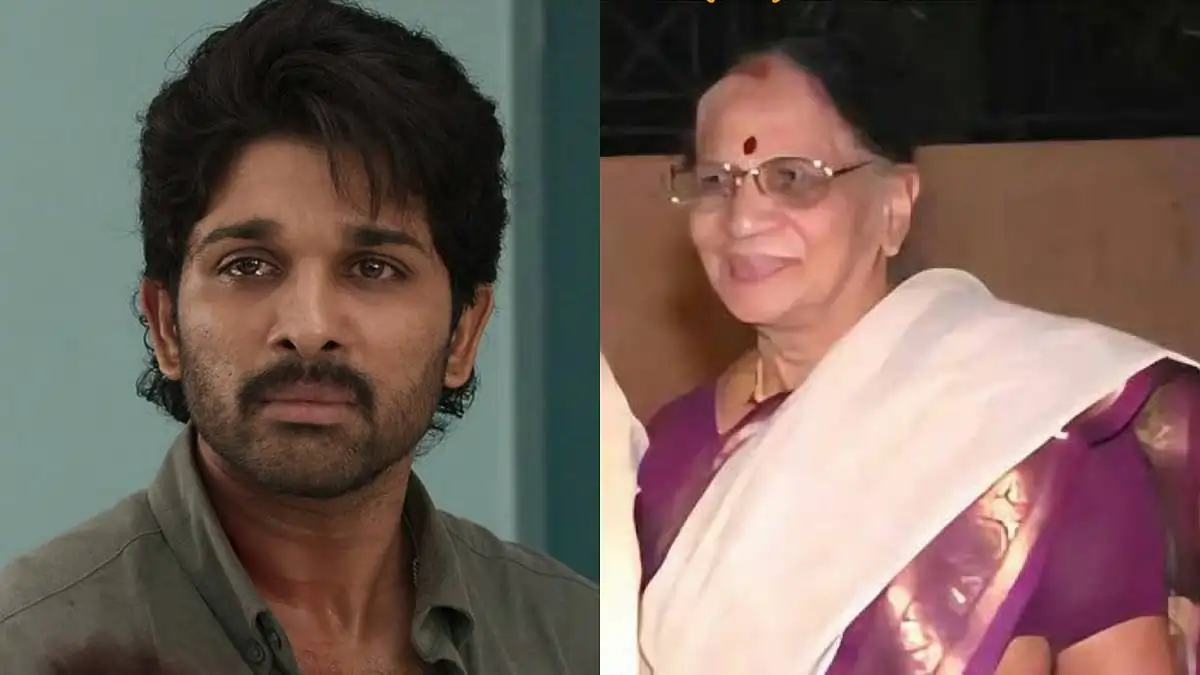 allu arjun grandmother death