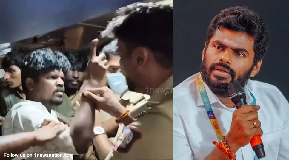 annamalai thiruvarur issue