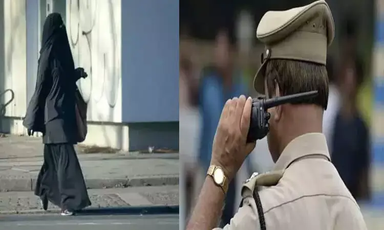 கையில் கத்தி.. பர்தா அணிந்து காதலியை பார்க்க சென்ற இளைஞர்.. கையும் களவுமாக பிடித்த போலீஸ்.. விசாரணையில் பகீர்..!!