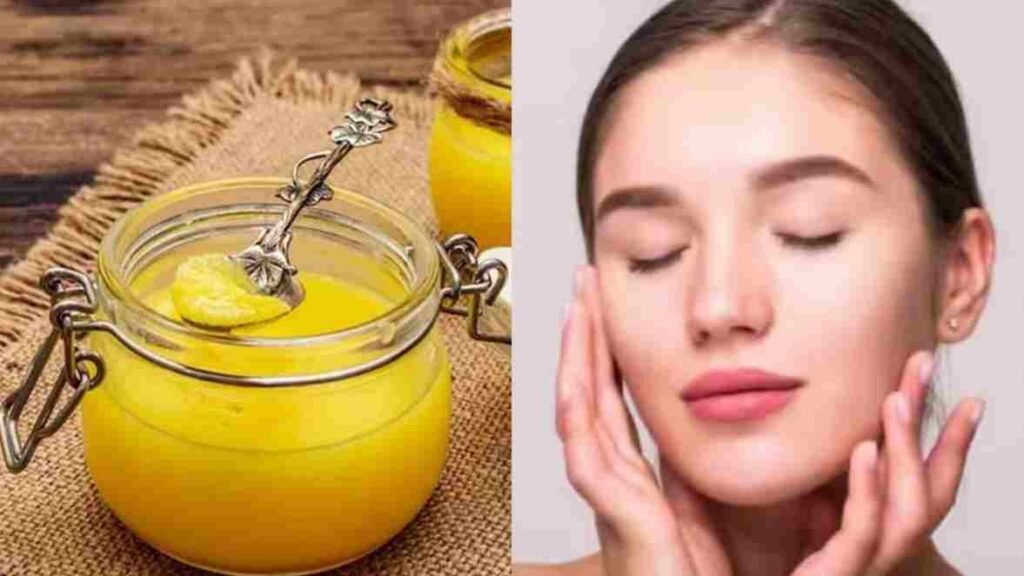ghee face tips 11zon உங்க முகம் ஒரே வாரத்தில் வெள்ளையாகணுமா..? நெய்யை இப்படி யூஸ் பண்ணுங்க!