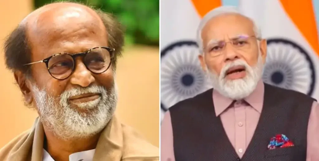 rajini modi “மக்களின் மனதில் நீடித்த தாக்கத்தை ஏற்படுத்தியுள்ளன” ரஜினிக்கு வாழ்த்து தெரிவித்தார் பிரதமர் மோடி…!