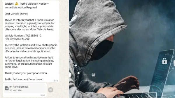 “டிராபிக் விதிமீறல்.. உடனே ஃபைன் கட்டுங்க..” இந்த மெசெஜ் வந்தா கிளிக் செய்யாதீங்க..!! சைபர் கிரைம் அலர்ட்..