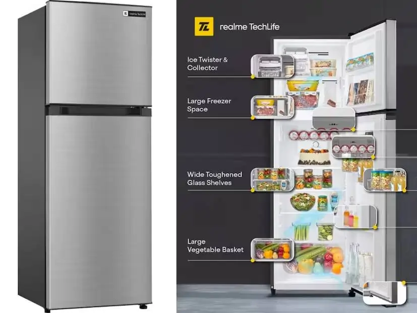 Double Door Fridge at the Price of a Single Door realme Wow! சிங்கிள் டோர் ஃப்ரிட்ஜ் விலையில் டபுள் டோர் ஃப்ரிட்ஜ் வாங்கலாம்! பிளிப்கார்ட் பிக் பில்லியன் டேஸ் ஆஃபர்!