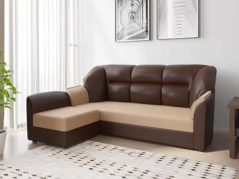 Leatherette 4 Seater Sofa ரூ.20,000 மதிப்புள்ள L வடிவ சோஃபா வெறும் ரூ.8,000க்கு..! அமேசானின் கிரேட் இந்தியன் சேல்!