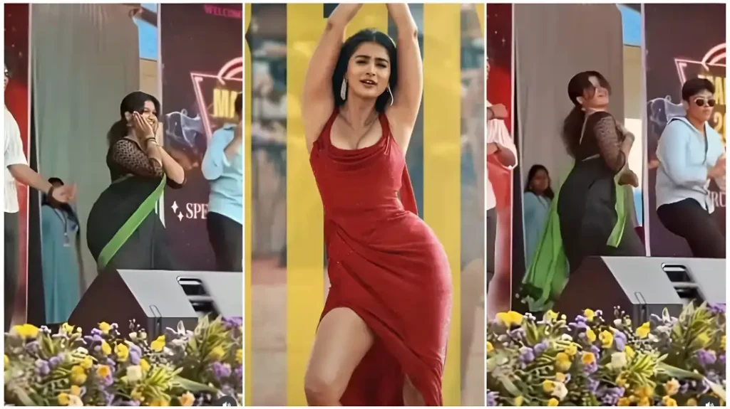 Monika 2025 “பூஜா ஹெக்டேவை விட செமயா இருக்கே”..!! கல்லூரி மாணவர்களுடன் மோனிகா பாடலுக்கு குத்தாட்டம் போட்ட பேராசிரியை..!!