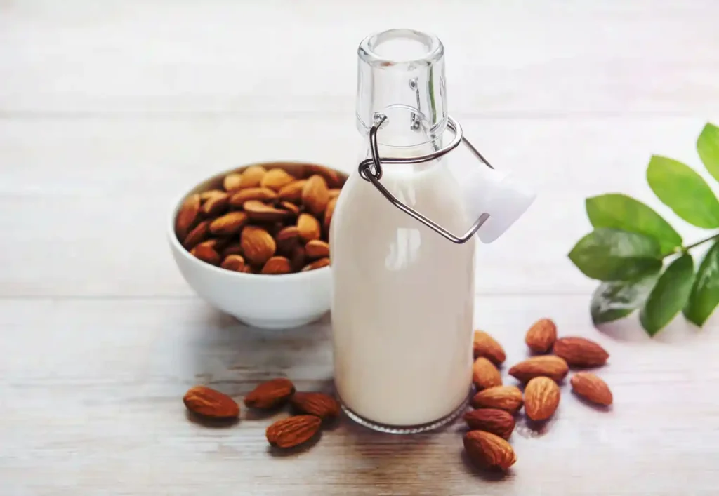 almond milk 1