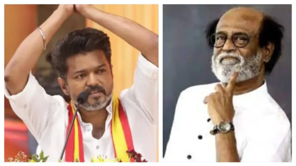 vijay rajini விஜய்க்கு வரும் கூட்டம் ஓட்டாக மாறுமா?  ஒரே வார்த்தையில் ரஜினி சொன்ன ‘நச்’ பதில்!