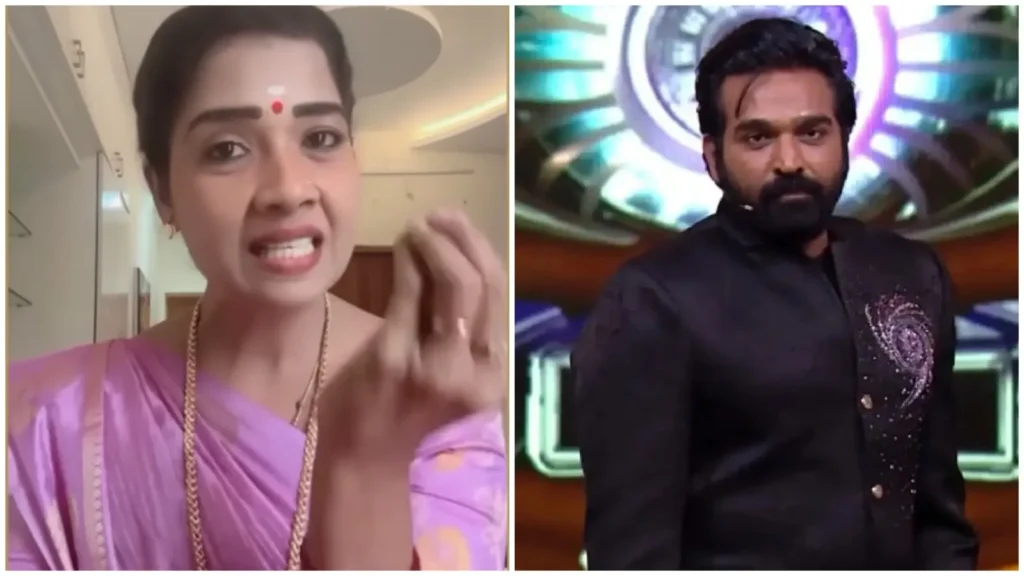 Bigg Boss 2025 பிக்பாஸ் போட்டியாளர்கள் நாத்தமடிக்கும் குப்பைகள்..!! தூக்கி வெளிய போடுங்க..!! திட்டித் தீர்த்த சீரியல் நடிகை லட்சுமி..!!