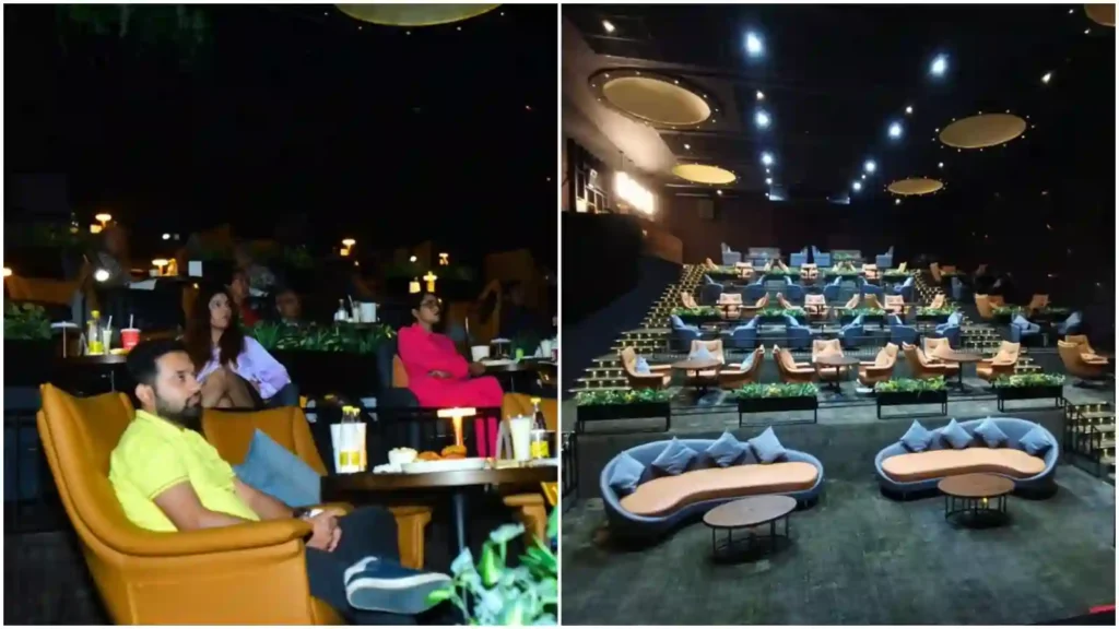 Cinema 2025 இந்தியாவிலேயே முதல்முறை..!! டைனிங் டேபிளில் உணவு சாப்பிட்டுக் கொண்டே தியேட்டரில் படம் பார்க்கலாம்..!!
