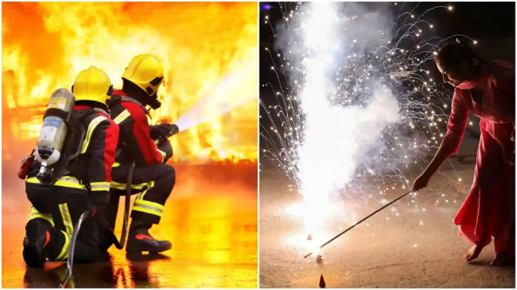 Fire 2025 தீபாவளி பண்டிகை..!! தமிழ்நாடு முழுவதும் 13 இடங்களில் தீவிபத்து..!! தீயணைப்புத்துறை அதிர்ச்சி தகவல்..!!