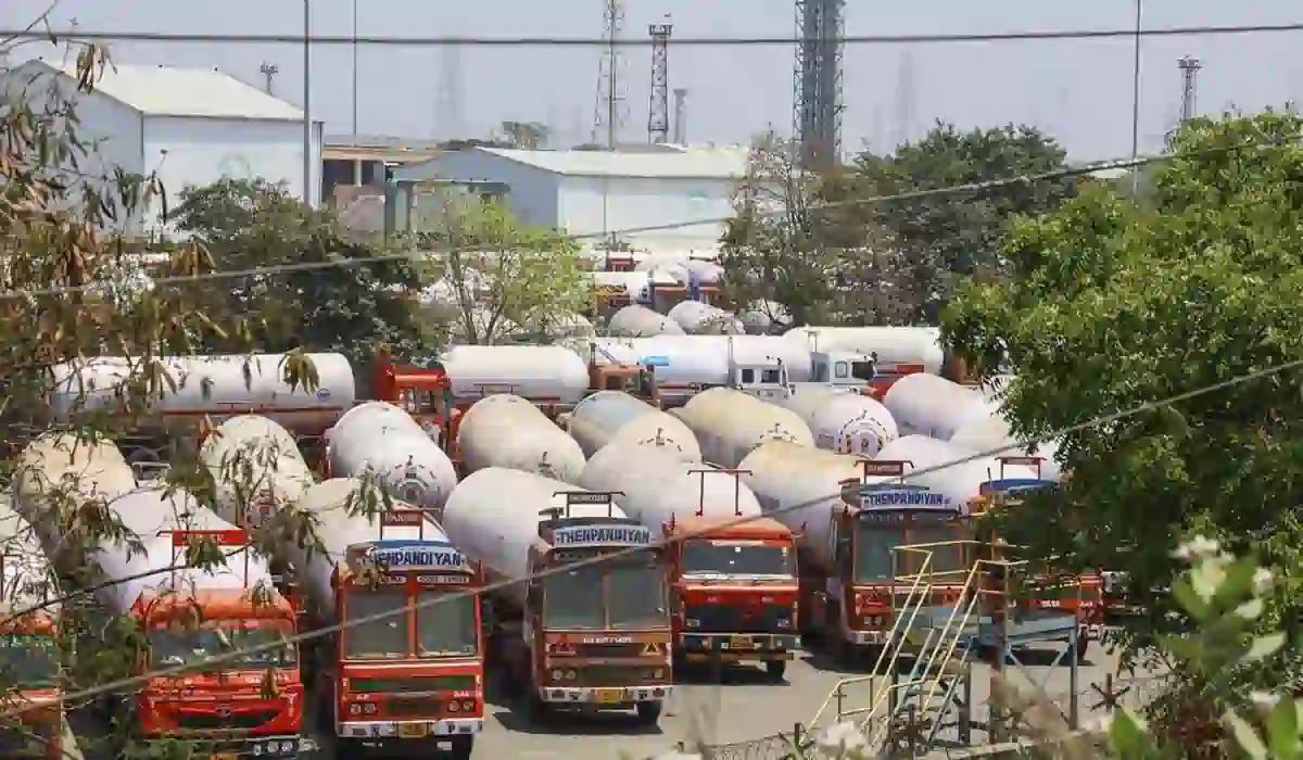Gas tanker strike