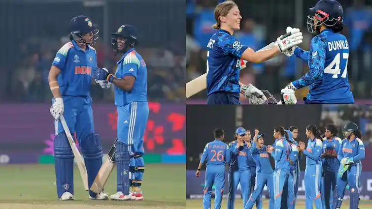 INDW vs ENGW INDW vs ENGW!. 4 ரன்கள் வித்தியாசத்தில் இங்கிலாந்து வெற்றி!. தொடர்ச்சியாக 3வது தோல்வியை சந்தித்த இந்தியா!. அரையிறுதி கனவு?