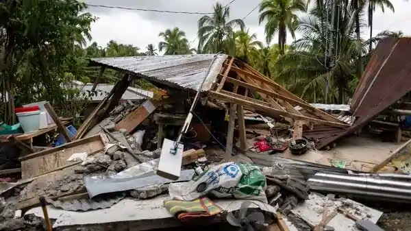 Philippines earthquake today காலையிலேயே அதிர்ச்சி!. பிலிப்பைன்ஸில் 6.1 அளவில் பயங்கர நிலநடுக்கம்!. அலறிய மக்கள்!