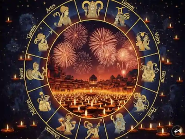 diwali horoscope தீபாவளி அன்று உருவாகும் யுதி த்ரிஷ்டி யோகம்! இந்த 5 ராசிக்காரர்களுக்கு பொற்காலம்! செல்வம் பெருகும்!