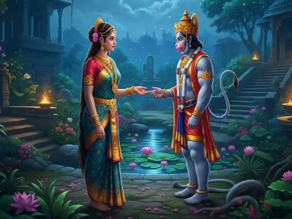 hanuman love story ராவணனின் அழகான மகள்!. முதல் பார்வையிலேயே அனுமன் மீது காதல் கொண்ட கதை தெரியுமா?.