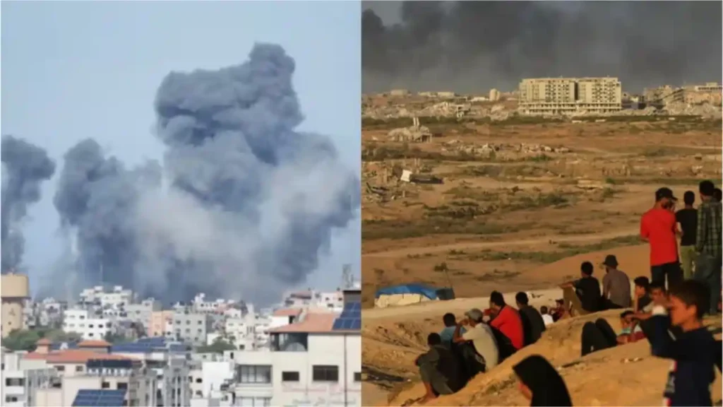 israel gaza airstrike அமைதி ஒப்பந்தத்தை மீறி காசா மீது குண்டு மழை பொழிந்த இஸ்ரேல்!. 30 பேர் பலி!. டிரம்பின் திட்டம் தோல்வியா?.