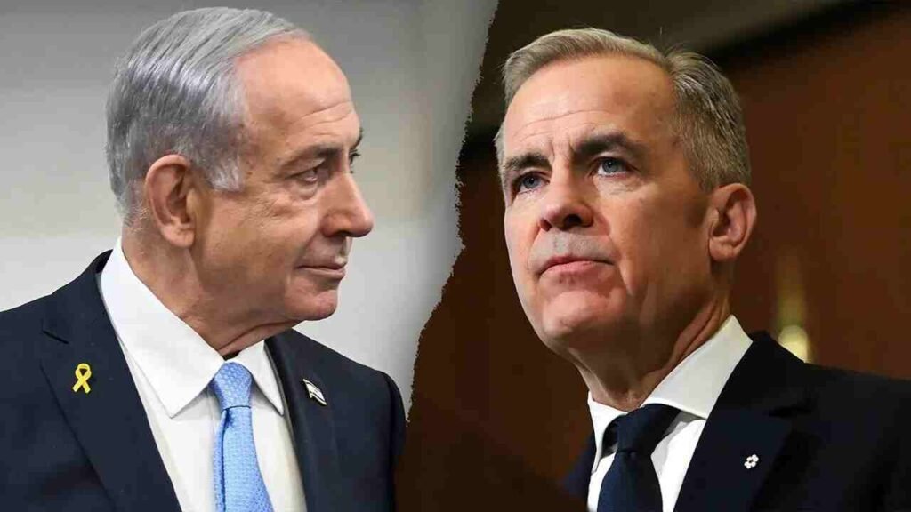 israel pm canada pm 1 இஸ்ரேல் பிரதமர் நெதன்யாகு கனடாவில் நுழைந்தால் நிச்சயம் கைது செய்யப்படுவார்!. பிரதமர் மார்க் கார்னி அதிரடி!