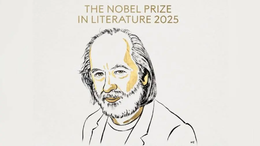 nobel prize in literature 2025 1760008862 1 2025-ம் ஆண்டு, இலக்கியத்திற்கான நோபல் பரிசு ஹங்கேரி எழுத்தாளருக்கு அறிவிப்பு.. எதற்காக தெரியுமா?