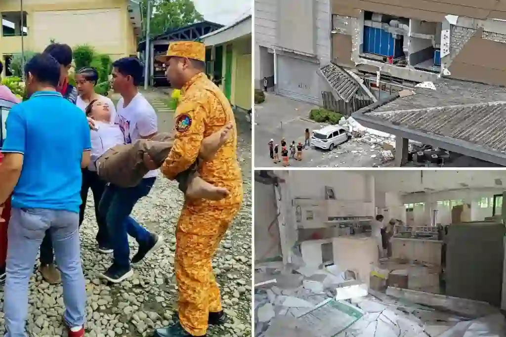 philippines 2nd earthquake பிலிப்பைன்ஸை உலுக்கிய அடுத்தடுத்த பயங்கர நிலநடுக்கங்கள்!. 7 பேர் பலி!. வலுவான சுனாமி எச்சரிக்கை!