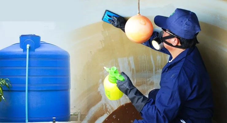 water tank cleaning உங்க தண்ணீர் தொட்டி பல வருஷத்துக்கு அழுக்காகாது!. இதை வச்சு சுத்தம் பண்ணுங்க!.