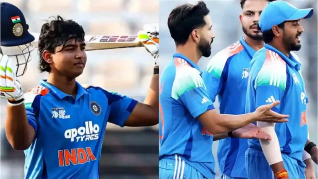 மரண மாஸ்!. 32 பந்துகளில் அதிவேக சதம் விளாசிய வைபவ் சூர்யவன்ஷி!. UAE அணியை வீழ்த்தி இந்தியா ஏ அணி அபாரம்!.